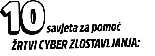 10 saveta za izlazak na kraj sa SAJBER ZLOSTAVLJAČEM